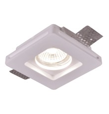 Гипсовый светильник SvDecor SV 7401 белый 100*100 мм под шпаклевку
