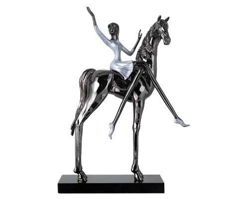 Статуэтка настольная ArtHomeDecor PRETTY WOMAN 7483 BLACK & WHITE