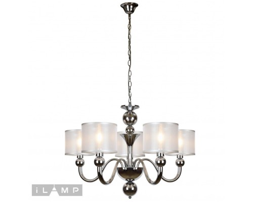 Подвесная люстра iLamp Spring RM1690/5 Хром