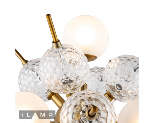 Настольная лампа iLamp Rockfeller 100T-5 Matt Bronze