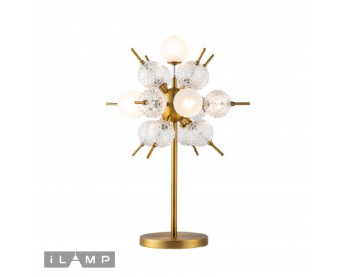 Настольная лампа iLamp Rockfeller 100T-5 Matt Bronze