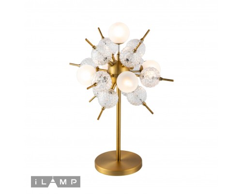 Настольная лампа iLamp Rockfeller 100T-5 Matt Bronze