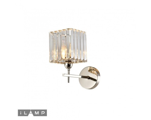 Настенный светильник iLamp STATEN ISLAND W9514-1 NICKEL