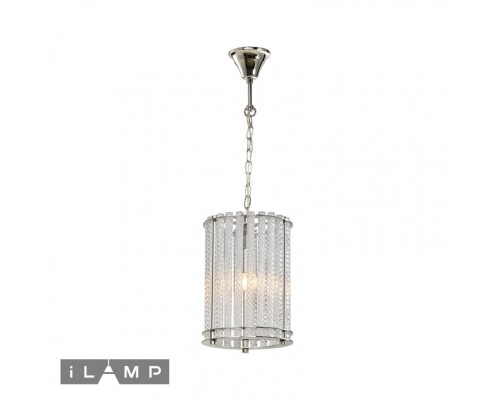 Подвесной светильник iLamp MANHATTAN P2554-1B NICKEL