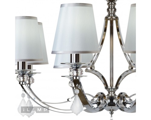 Подвесная люстра iLamp Amadea RM5220/8 Хром