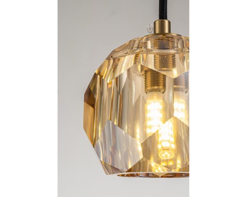 Подвесной светильник Belfast Clifton D3315-1 GL CA Янтарный