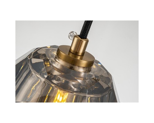 Подвесной светильник Belfast Clifton D3315-1 GL GR Серый