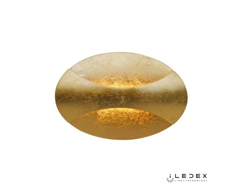 Настенный светильник iLedex Flux ZD7151-6W 3000K gold foil