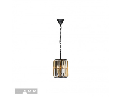 Подвесная люстра iLamp Royal 10390-1P Черная