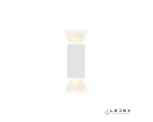 Настенный светильник iLedex Double ZD8160-12W 3000K matt white
