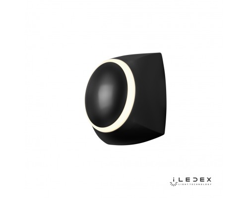 Настенный светильник iLedex Reversal ZD8172-6W 3000K matt black