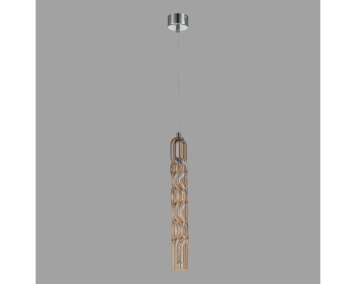 Подвесной светильник Belfast Grosvenor 167-1 CR CA Янтарный