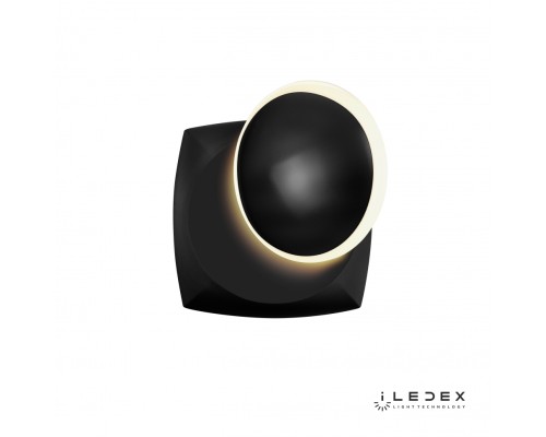 Настенный светильник iLedex Reversal ZD8172-6W 3000K matt black