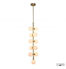 Подвесной светильник iLamp GOLDEN 777P/11 GOLD&WHITE