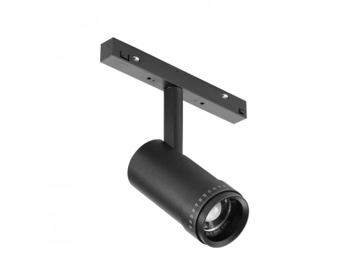 Свет-к трековый магнитный поворотный iLEDEX TECHNICAL VISION ZOOM 4822-020-D47-10W-10/60DG-3000K-BK