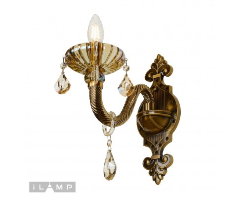 Настенный светильник iLamp Asia 81069-1 Бронзовый