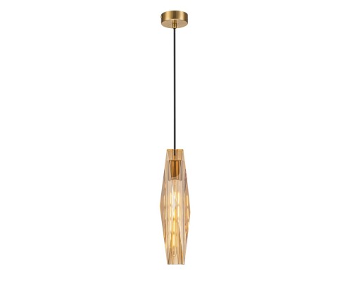 Подвесной светильник Belfast Howard D3312-1 GL CA Янтарный