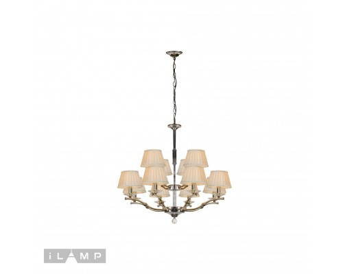 Подвесная люстра iLamp Vivaldi 85125/8+4 Хром