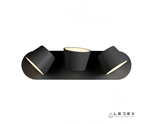 Настенный светильник iLedex Flexin W1118-3AS 3000K Черный