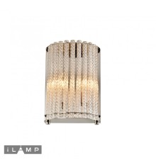 Настенный светильник iLamp MANHATTAN W2554-2 NICKEL