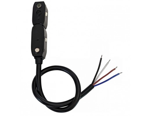 Ввод питания для радиусного маг.встр. шинопровода iLEDEX TECHNICAL VISION POWER INN 4822-R-BK