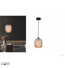 Подвесной светильник iLamp RICH 8105P BLACK&AMBER