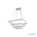 Подвесная люстра iLedex Twins D0319-3 400 600 800 Белый