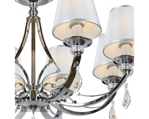 Подвесная люстра iLamp Amadea RM5220/8 Хром