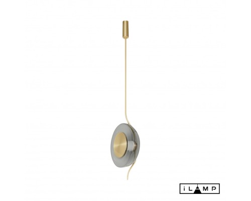 Подвесной светильник iLamp STEREO 9285P GOLD&SMOKY
