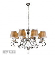 Подвесная люстра iLamp Holiday RM6116/8 Хром