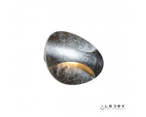 Настенный светильник iLedex Flux ZD7151-6W 3000K silver foil