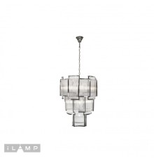 Подвесная люстра iLamp Tribeca MD0276-11 CHROME+SMOKY GRAY