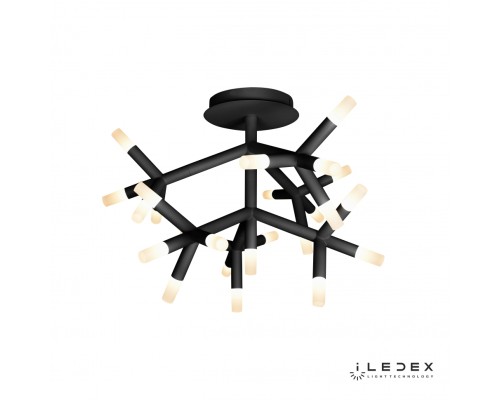 Потолочная люстра iLedex Savage FS-017-X25 3000K Черный