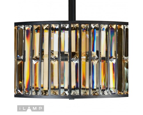 Подвесная люстра iLamp Royal 10390-5P Черная