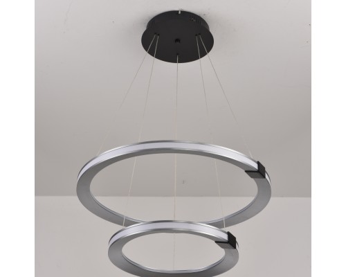 Светильник подвесной iLEDEX Vision 9225-6+4SD GR+BK