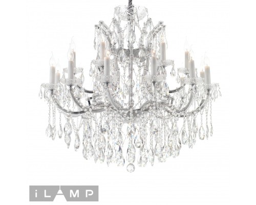 Светильник подвесной iLamp Diamond 6071-18 CR+CL