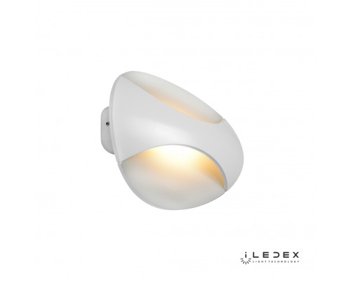 Настенный светильник iLedex Flux ZD7151-6W 3000K matt white
