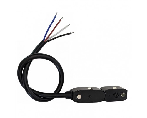 Ввод питания для радиусного маг.встр. шинопровода iLEDEX TECHNICAL VISION POWER INN 4822-R-BK