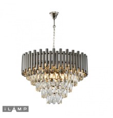 Подвесной светильник iLamp SAVAGE P9510-8 NICKEL