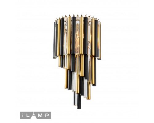 Настенный светильник iLAMP Tribeca 097B-3 Matt Bronze&Black