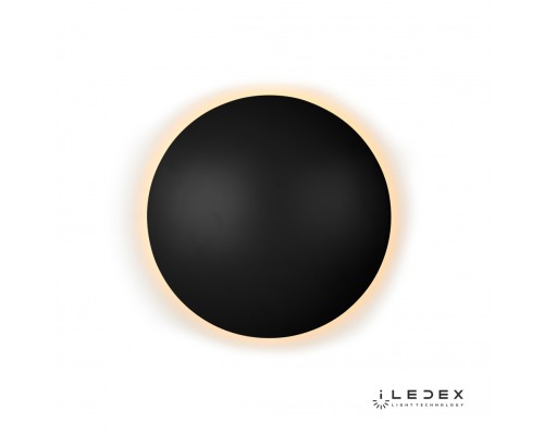 Настенный светильник iLedex Lunar ZD8102-18W 3000K matt black