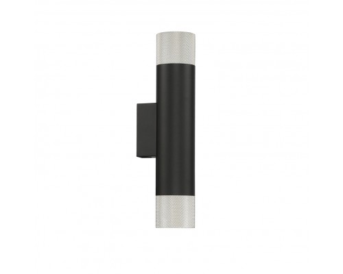 Светильник настенный iLEDEX Delta 2365-2 BK+SL