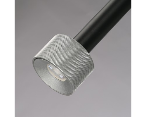 Светильник подвесной iLEDEX Delta 2362-1 BK+SL