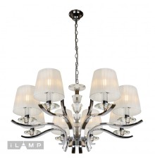 Подвесная люстра iLamp Omega RM5231/8 Хром