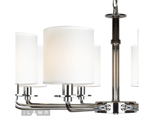 Подвесная люстра iLamp Joy RM003/8 Хром