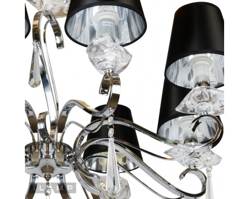 Подвесная люстра iLamp Stella RM1684/8 Хром