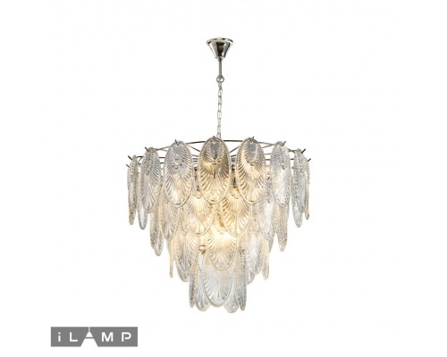 Подвесной светильник iLamp GRAMERCY P2548-12 NICKEL