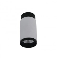 Светильник накладной iLEDEX Delta 1954-10W-3000K-36 BK+WH