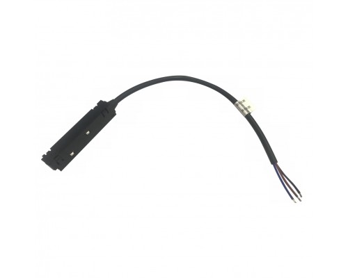 Ввод питания для магнитного шинопровода iLEDEX TECHNICAL VISION POWER INN 4822-L390-BK