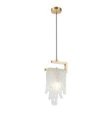 Подвесной светильник Belfast Colvil 3253 BR CL Латунь / Стекло